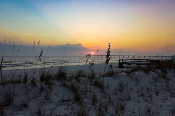 sunrise at Ft. Walton Beach
