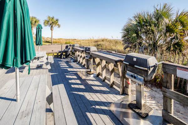 grilling and picnic area